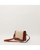 Sac Triomphe Teen blanc - 18.5 x 13.5 x 7 cm