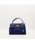 Sac en cuir Muse Two bleu - 32 x 21 x 12 cm