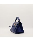 Sac en cuir Muse Two bleu - 32 x 21 x 12 cm