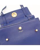 Sac en cuir Muse Two bleu - 32 x 21 x 12 cm