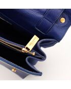 Sac en cuir Muse Two bleu - 32 x 21 x 12 cm