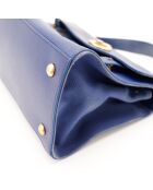 Sac en cuir Muse Two bleu - 32 x 21 x 12 cm