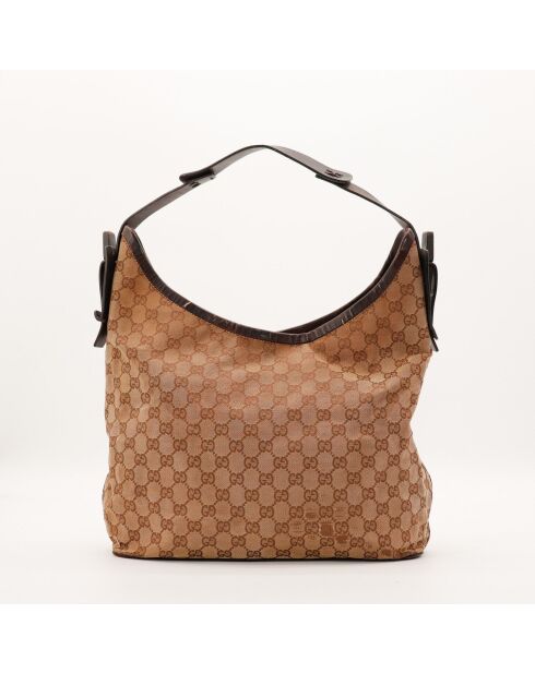 Sac Hobo beige - 29 x 27 x 9 cm