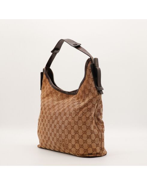 Sac Hobo beige - 29 x 27 x 9 cm