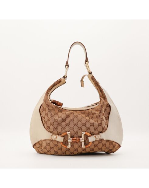 Sac Hobo Amalfi beige - 34 x 40 x 3 cm