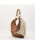 Sac Hobo Amalfi beige - 34 x 40 x 3 cm