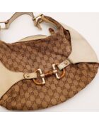 Sac Hobo Amalfi beige - 34 x 40 x 3 cm