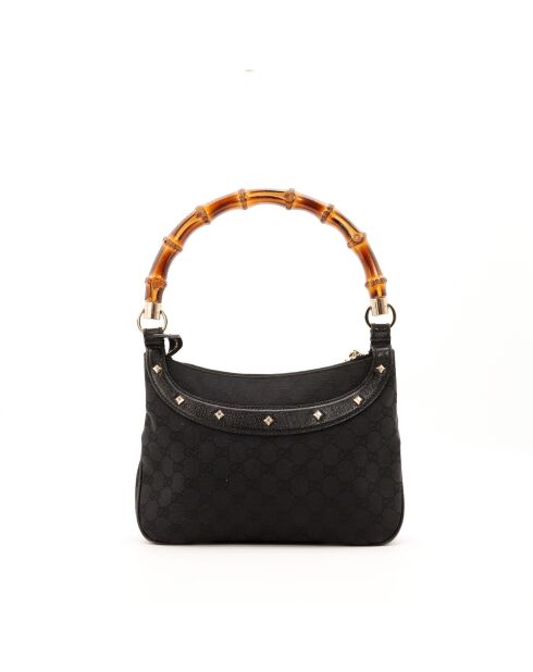Sac Hobo Anita Bambou marron - 28 x 18 x 6 cm