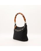 Sac Hobo Anita Bambou marron - 28 x 18 x 6 cm