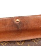 Portefeuille Sarah marron - 19 x 10 x 2 cm