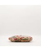 Sac en cuir Jackie Flora multicolore - 32 x 22 x 3 cm