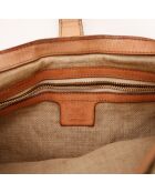 Sac en cuir Jackie Flora multicolore - 32 x 22 x 3 cm