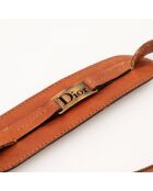 Sac en cuir Hobo Patchwork camel - 35 x 22 x 8 cm