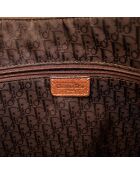 Sac en cuir Hobo Patchwork camel - 35 x 22 x 8 cm
