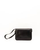 Sac en cuir Triomphe noir - 25 x 19 x 8 cm