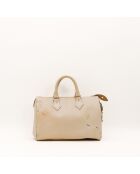Sac en cuir Speedy 25 Épi ivoire - 25 x 19 x 15 cm