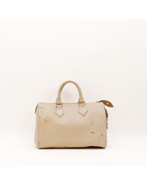 Sac en cuir Speedy 25 Épi ivoire - 25 x 19 x 15 cm