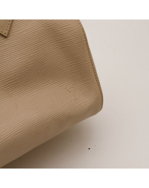Sac en cuir Speedy 25 Épi ivoire - 25 x 19 x 15 cm