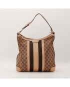 Sac Hobo Web Stripe beige - 30 x 29 x 13 cm