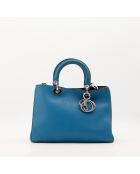 Sac en cuir Diorissimo bleu - 38 x 24 x 13 cm
