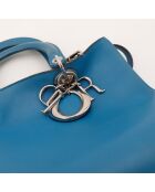 Sac en cuir Diorissimo bleu - 38 x 24 x 13 cm