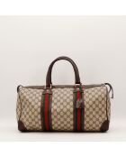 Sac Boston marron - 38 x 30 x 24 cm