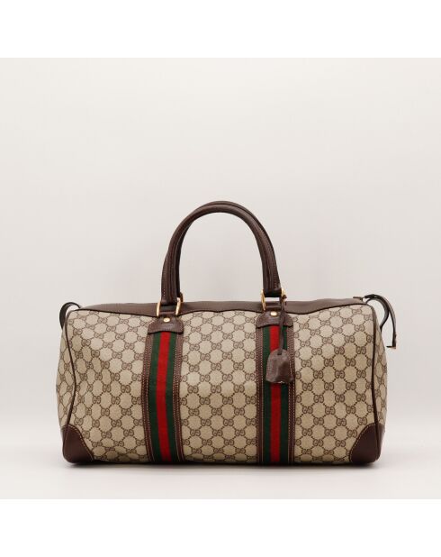 Sac Boston marron - 38 x 30 x 24 cm
