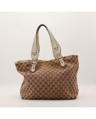 Tote bag Horsebit beige - 36 x 27 x 15 cm