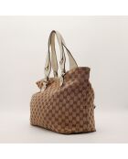 Tote bag Horsebit beige - 36 x 27 x 15 cm