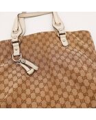 Tote bag Horsebit beige - 36 x 27 x 15 cm