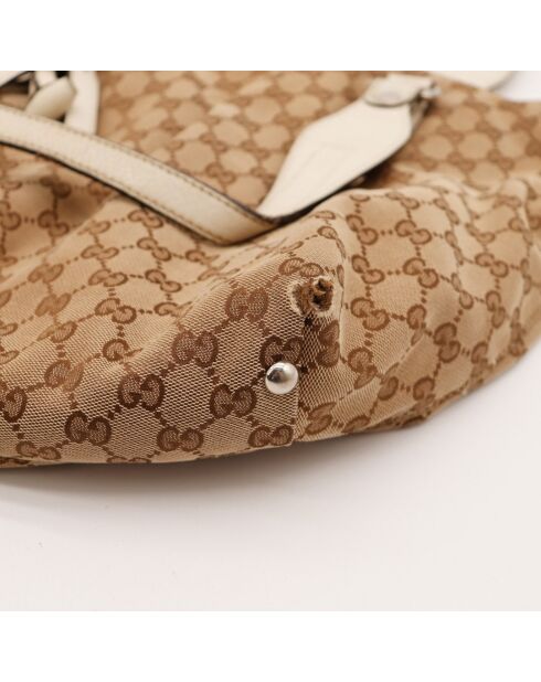 Tote bag Horsebit beige - 36 x 27 x 15 cm