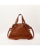 Sac en cuir Paraty marron - 38 x 15 x 21.5 cm