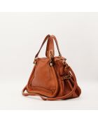 Sac en cuir Paraty marron - 38 x 15 x 21.5 cm
