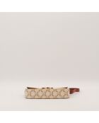 Sac Triomphe Claude marron - 10.5 x 21 x 4 cm