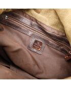 Sac Mamma Baguette Corduroy kaki - 24 x 18 x 13 cm
