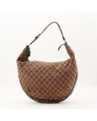 Sac Hobo Bibo marron - 44 x 30 x 5 cm