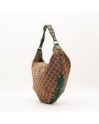Sac Hobo Bibo marron - 44 x 30 x 5 cm