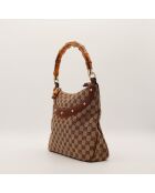 Sac Hobo Anita Bambou cognac - 33 x 26 x 8 cm
