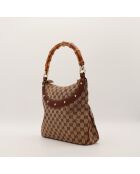 Sac Hobo Anita Bambou cognac - 33 x 26 x 8 cm