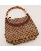 Sac Hobo Anita Bambou cognac - 33 x 26 x 8 cm
