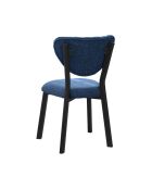 Stuhl Elma Marineblau - L.47 cm x H. 85 cm x T. 45 cm