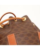 Sac Seau Clara Macadam marron - 13 x 22 x 13 cm