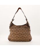 Sac Hobo Horsebit marron - 33 x 24 x 3 cm