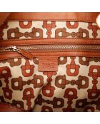 Sac en cuir Indy camel - 46 x 38 x 3 cm