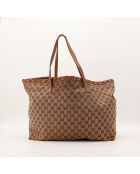Tote bag Bella marron - 34 x 27 x 14 cm