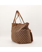 Tote bag Bella marron - 34 x 27 x 14 cm