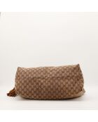 Tote bag Bella marron - 34 x 27 x 14 cm