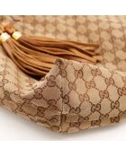 Tote bag Bella marron - 34 x 27 x 14 cm