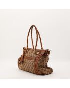 Tote bag Bella beige - 31 x 23 x 12 cm