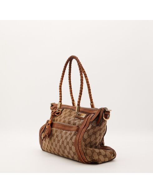 Tote bag Bella beige - 31 x 23 x 12 cm